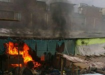 آتش سوزی در بازار زاهدان/ علت حادثه در دست بررسی است‏