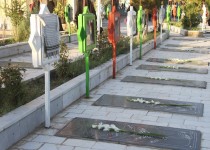گزارش تصویری/ برگزاری مراسم غبار روبی مزار شهدا در زاهدان