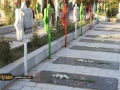 برگزاری مراسم غبار روبی مزار شهدا در زاهدان