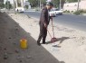 کارپول‌های رها شده در خیابان شهدای مرزبانی تحت نظارت مرکز بهداشت زاهدان جمع آوری شد